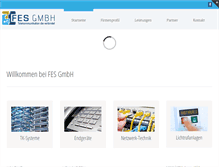 Tablet Screenshot of fes-gmbh.de